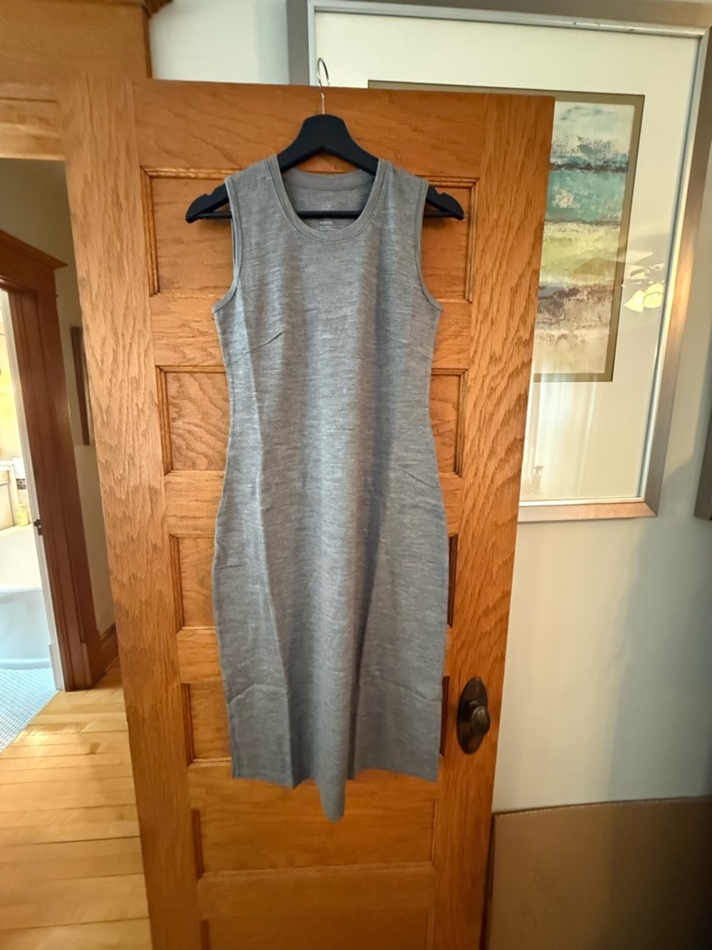 Woolx Cassie Dress Gray